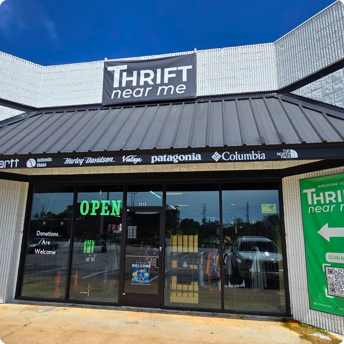 Exterior Thrift Store in Houston - Visit Now