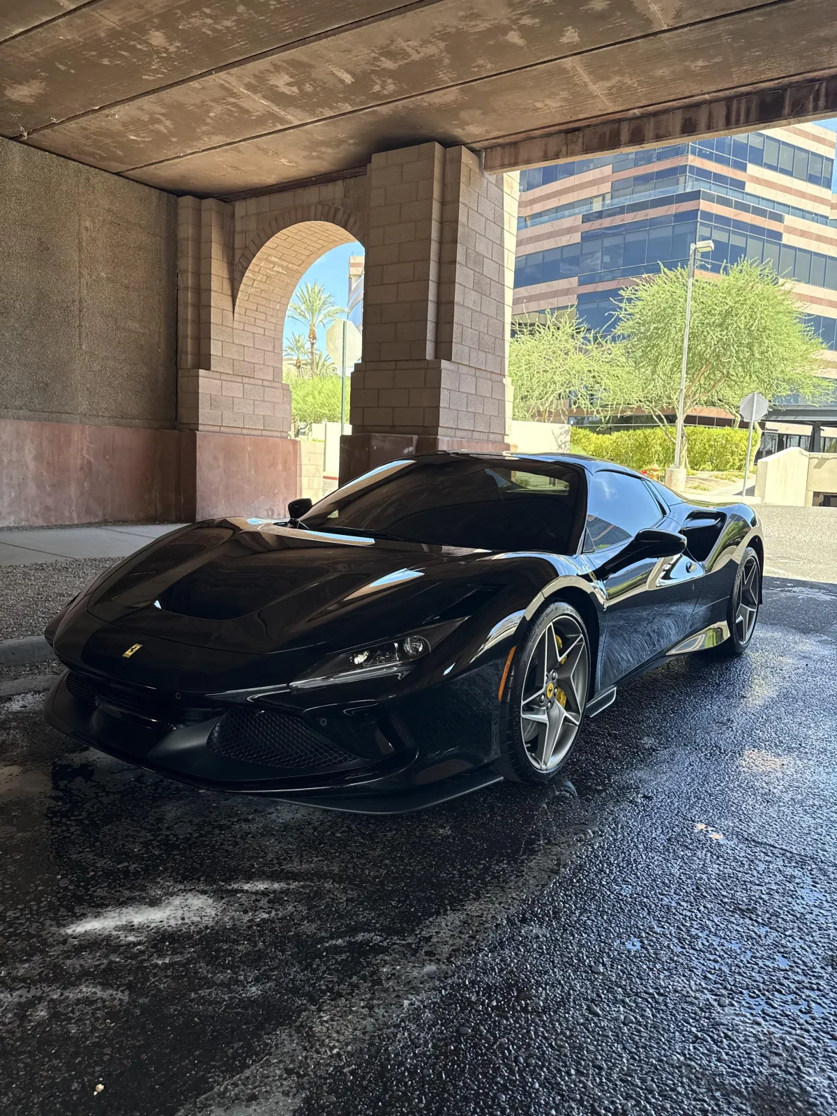 red sports car