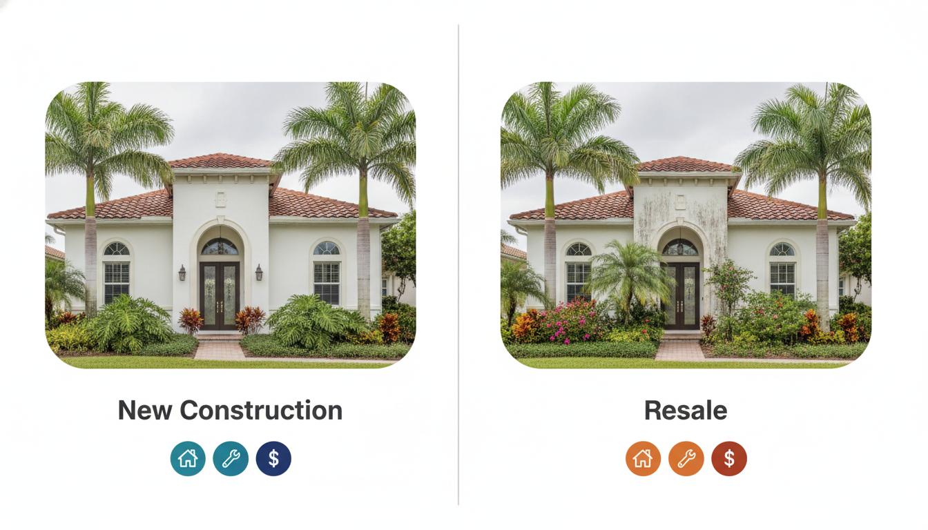 New Construction vs. Resale: The Real Cost Comparison Nobody Shows You