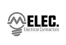 M-Elec Electrical Logo