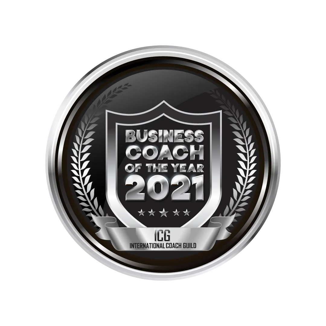 Paul Rogers, 2021 Business Coach of the Year Badge