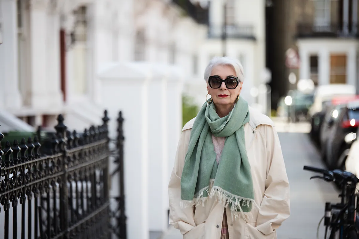 A founder photographed on a London street during her Signature Brand Day