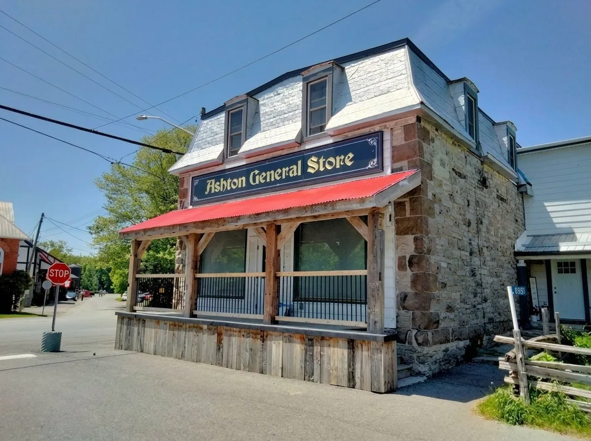 The Ashton General Store in the village of Ashton