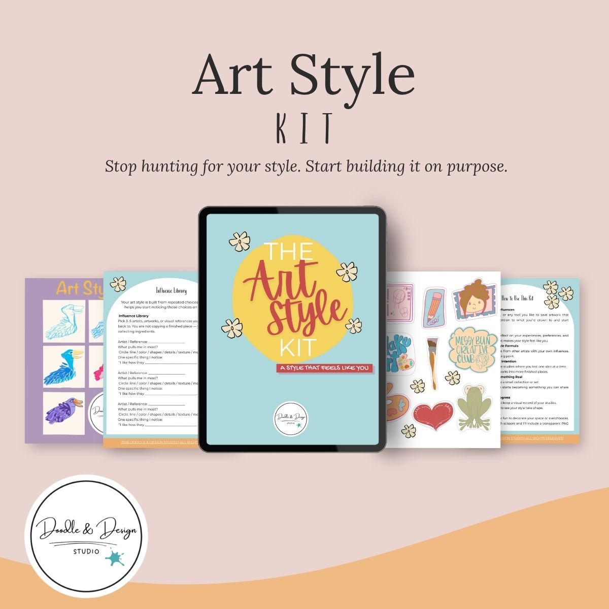 start creating your art style