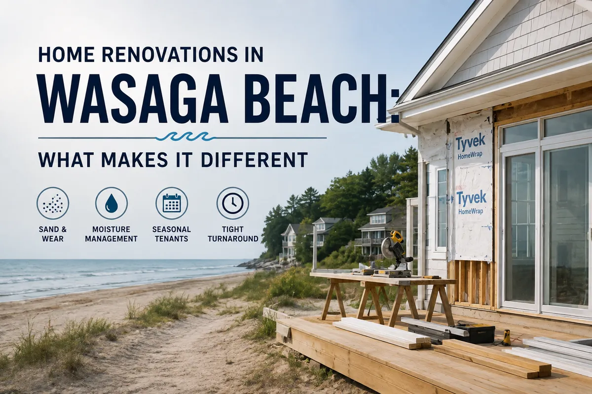 Home Renovations in Wasaga Beach: What Makes It Different