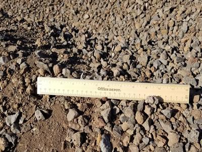 Heavy road base material for civil engineering