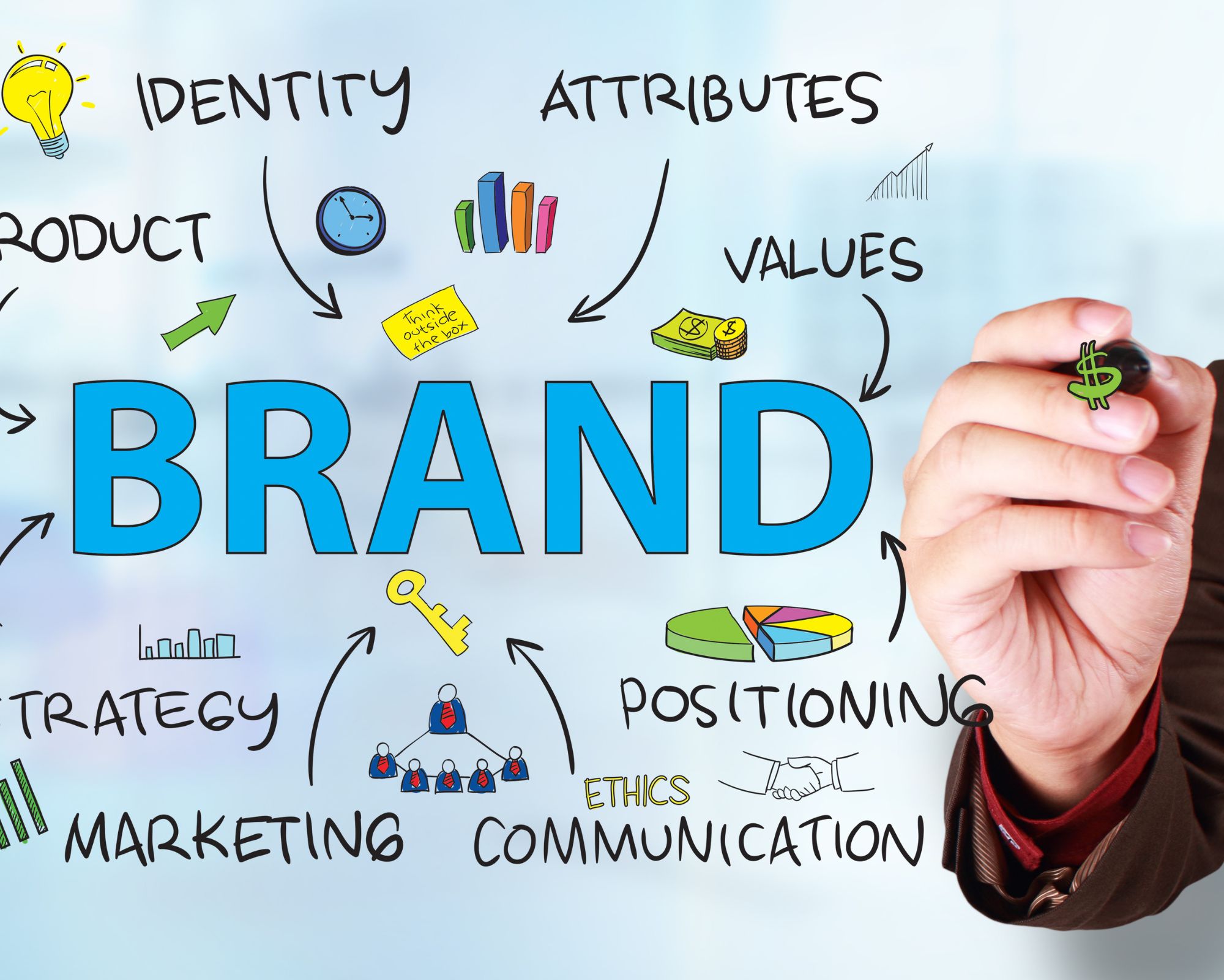 human hand holding plasma ball