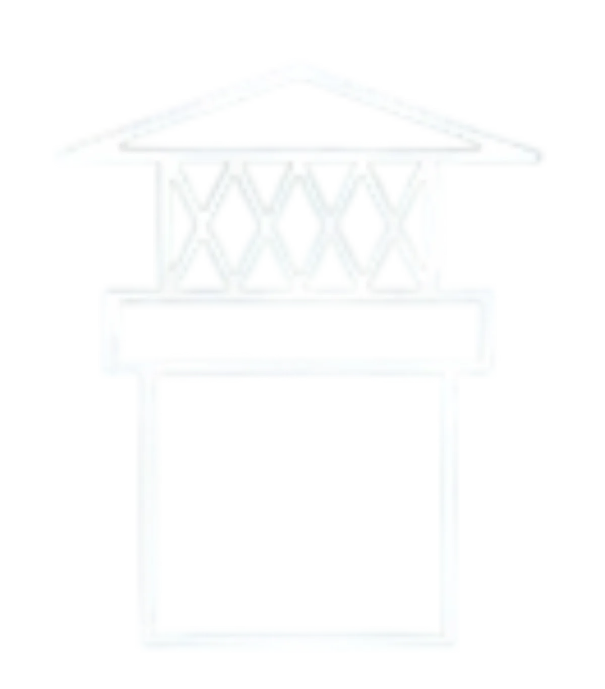 blueprint drawing of a house with wildfire embers hitting leaves