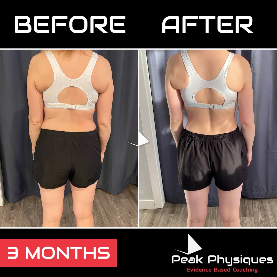 Peak Physiques - Client Transformation Rear (Line Bell)