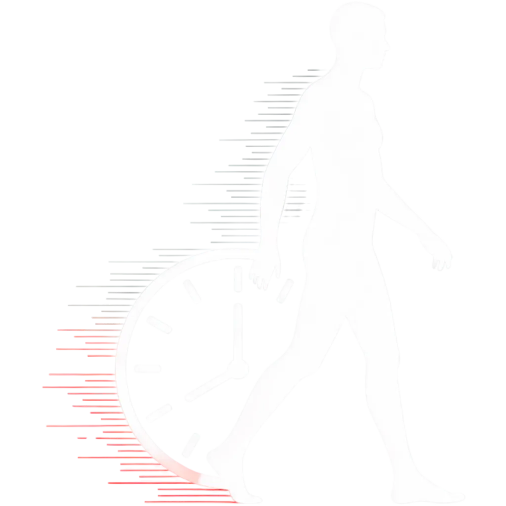 Icon representing active commitment and time management for online fitness coach Canada Brodie Giesbrecht.