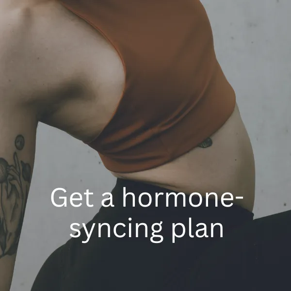 cycle syncing workout plan