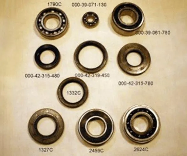 Cuyuna and 2si engine bearings and seals for small engines and replacement parts