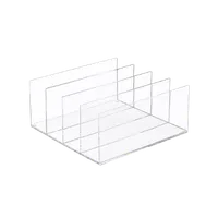 Acrylic 4-Section Purse Storage Organizer