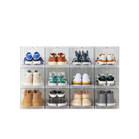 Everything Organizer Drop-Front Shoe Box Clear