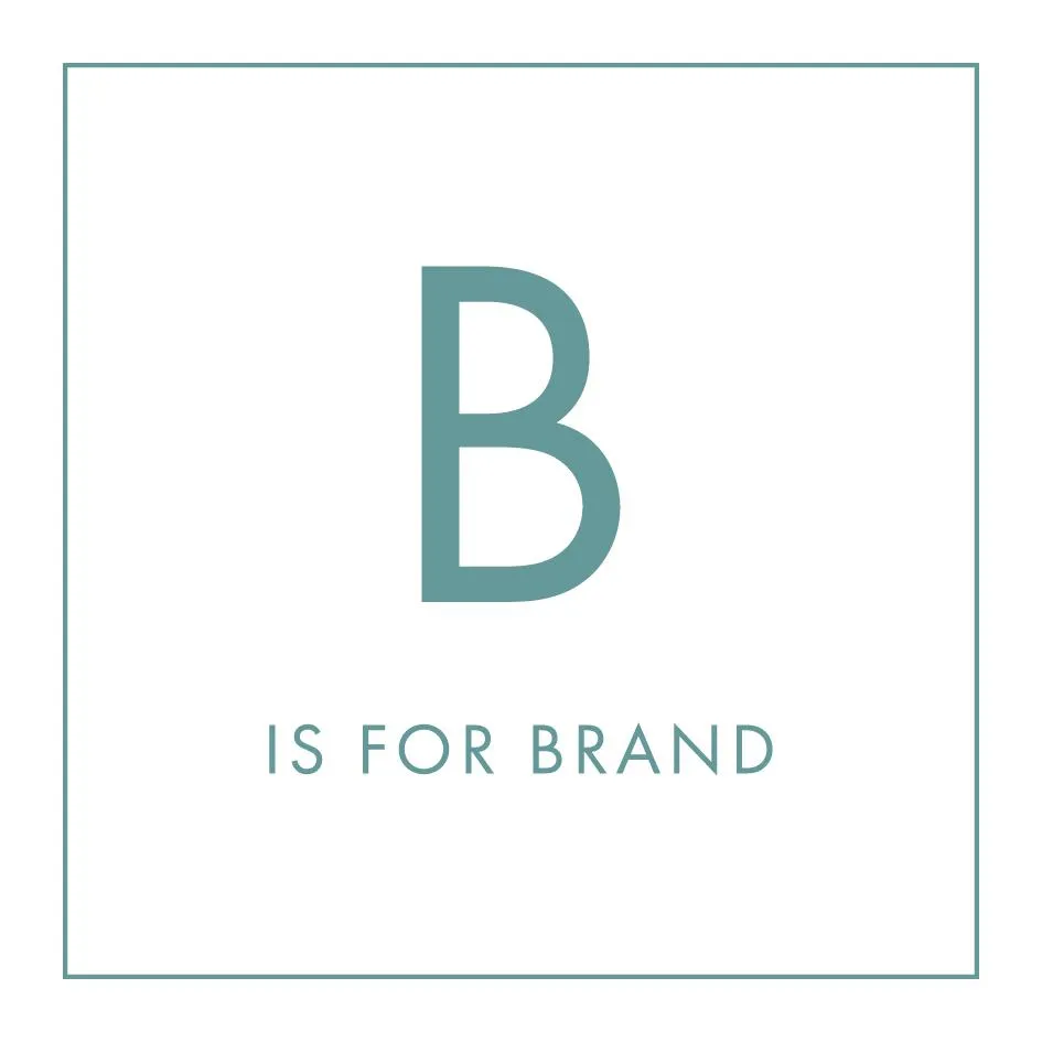 B is for Brand Logo