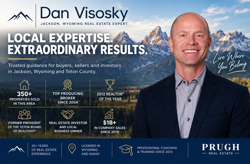 Dan Visosky Jackson Wyoming real estate expert profile banner