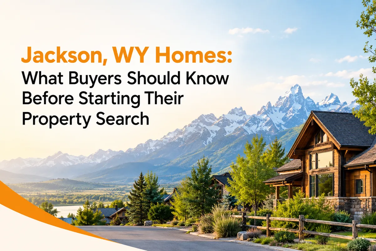 Jackson WY homes property search guide for buyers