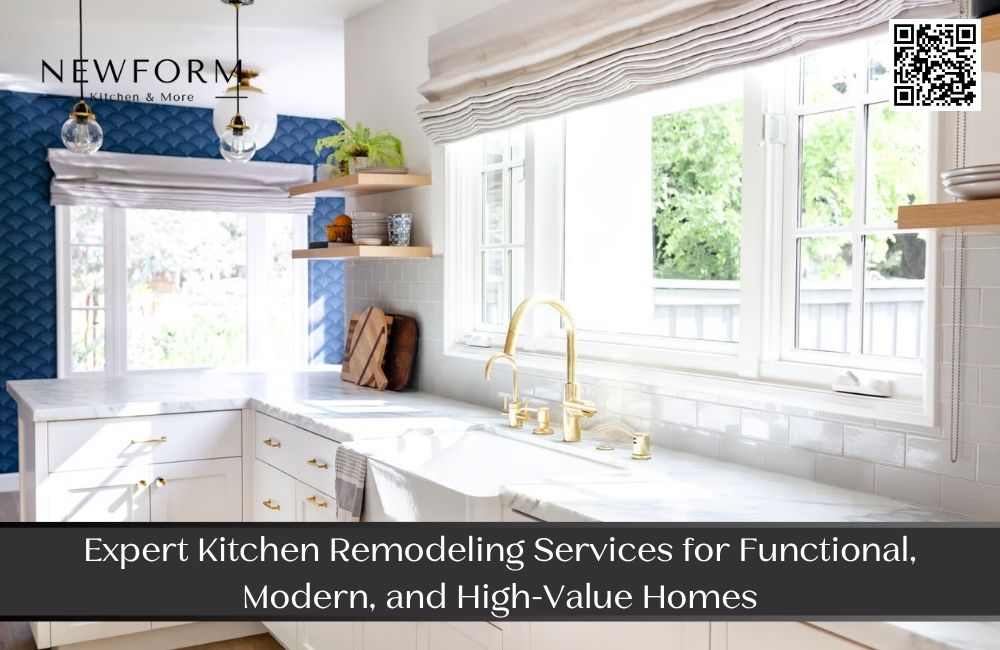Expert Kitchen Remodeling Services for Functional, Modern, and High-Value Homes
