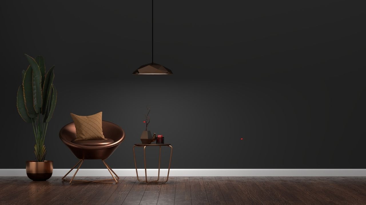 painting over dark walls