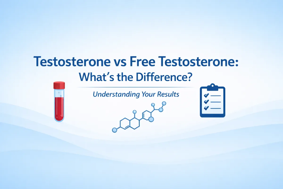 Testosterone vs Free Testosterone: What’s the Difference?