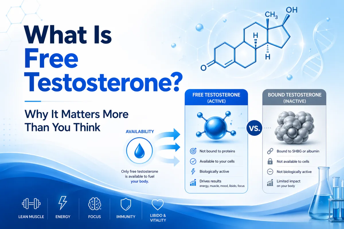 What Is Free Testosterone? Why It Matters More Than You Think