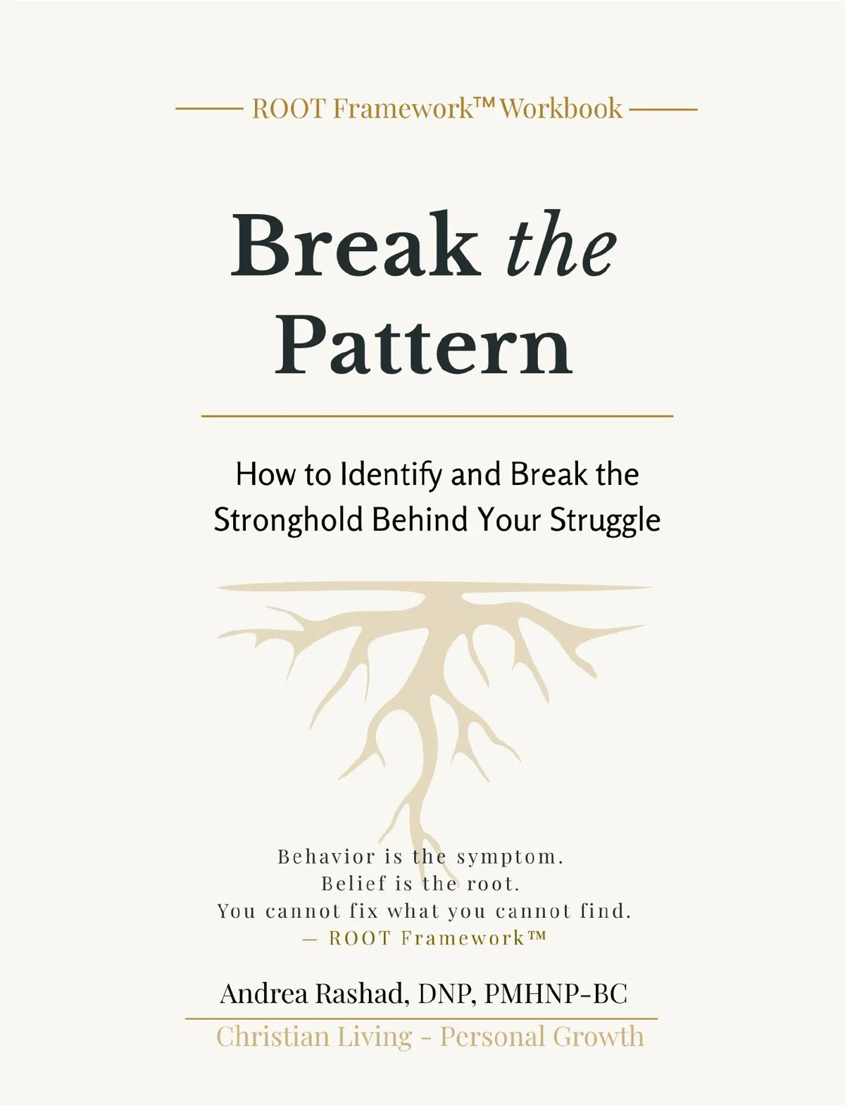 Break the Pattern Printed Workbook Cover