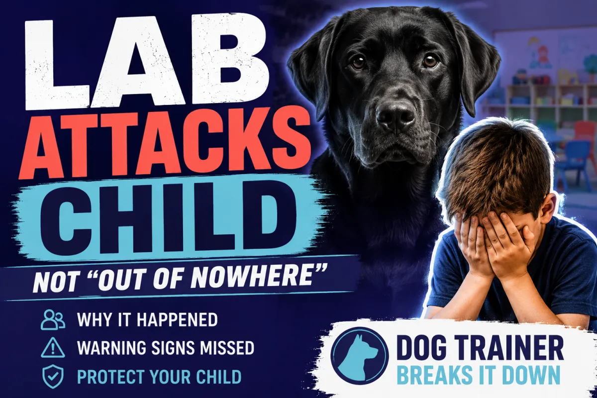 Why Dogs Don't Bite "Out of Nowhere": A Dog Trainer's Analysis of a Child Dog Attack