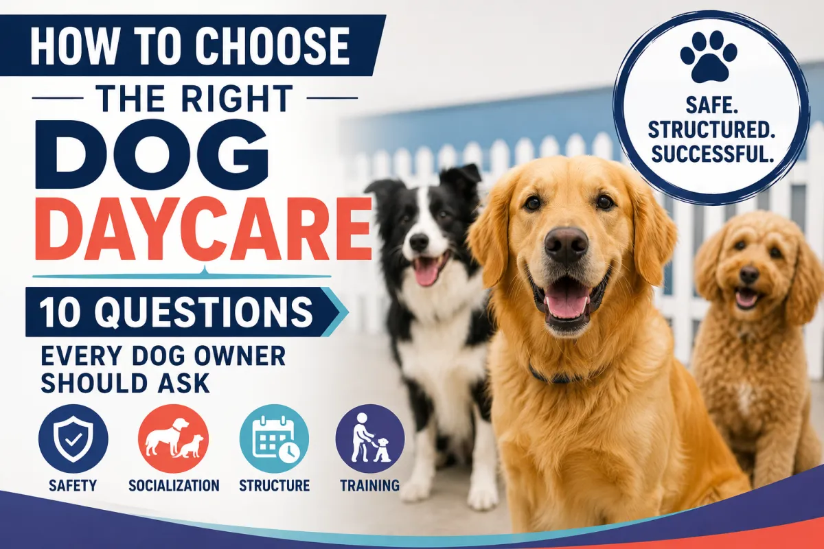 How to Choose the Right Dog Daycare: 10 Questions Every Dog Owner Should Ask