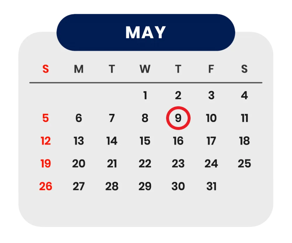 May 9th, WeFlow Online Networking Meeting Calendar
