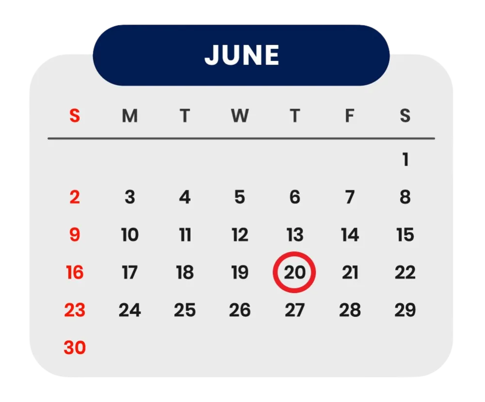 June 20th, WeFlow Online Networking Meeting Calendar