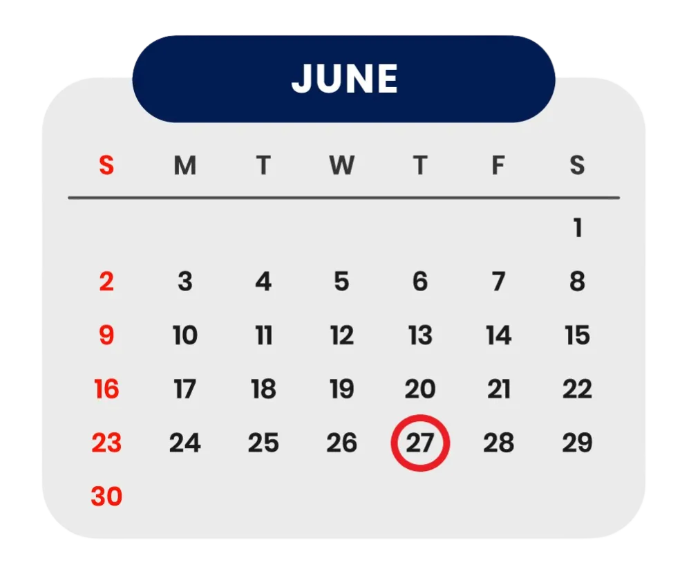 June 27th, WeFlow Online Referral Strategy Session Calendar