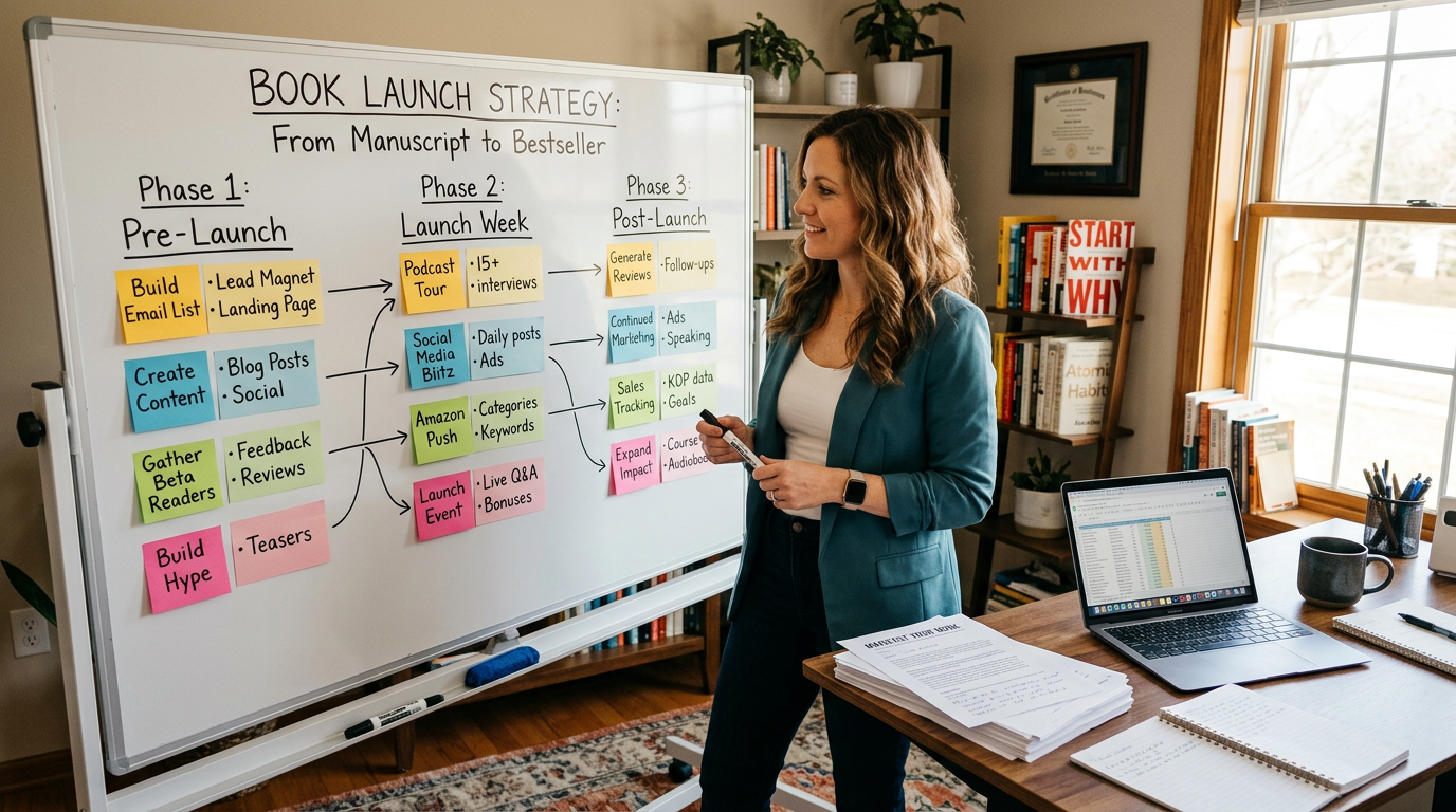 Why Your Book Marketing Strategy Should Start Before Your Manuscript Is Finished
