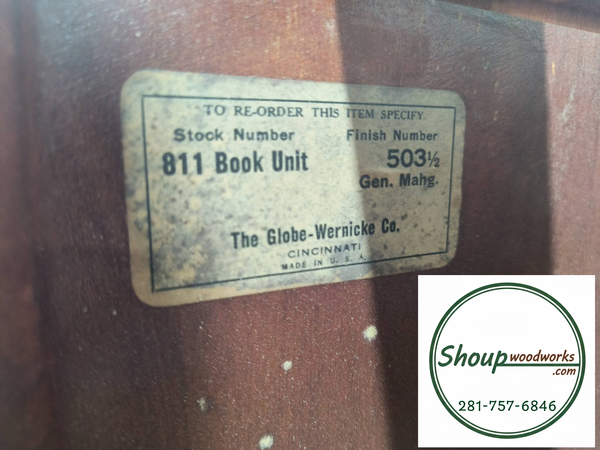 Globe-Wernicke barrister bookcase