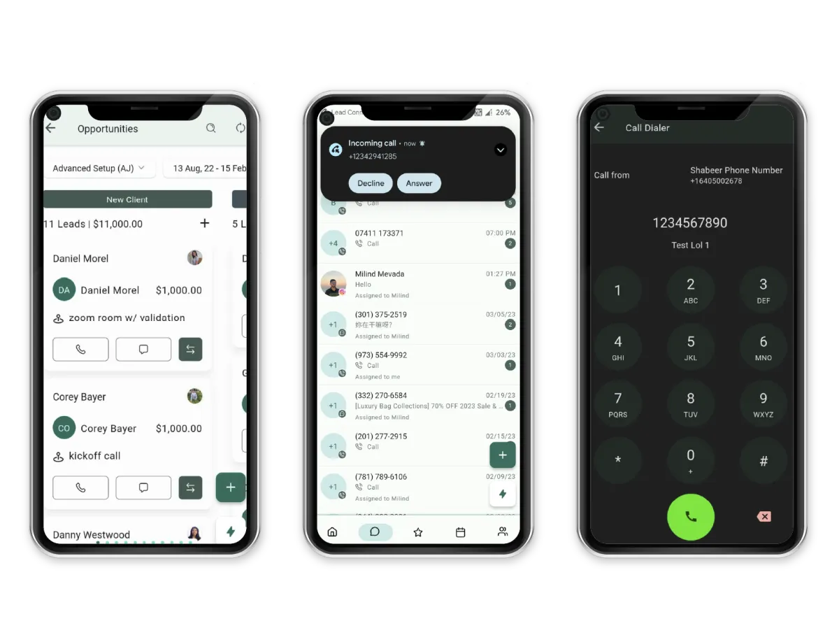 Lead Connector Mobile App