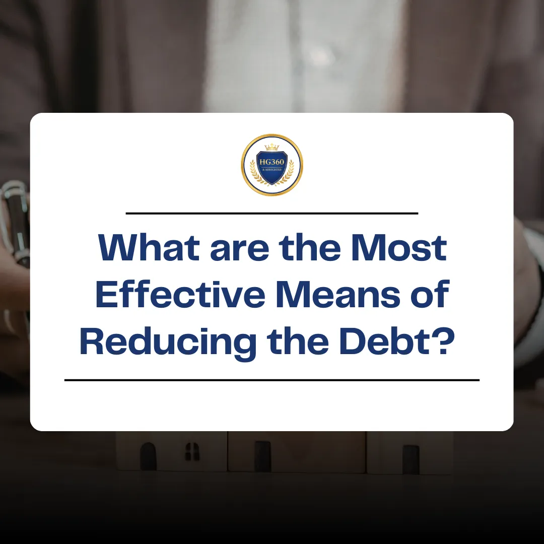 Blog cover image about effective ways to reduce debt and improve personal financial management.