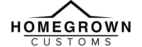 Homegrown Customs LLC logo – custom home remodeling contractor in Walton, Kentucky specializing in kitchens, bathrooms, basements, and outdoor living spaces