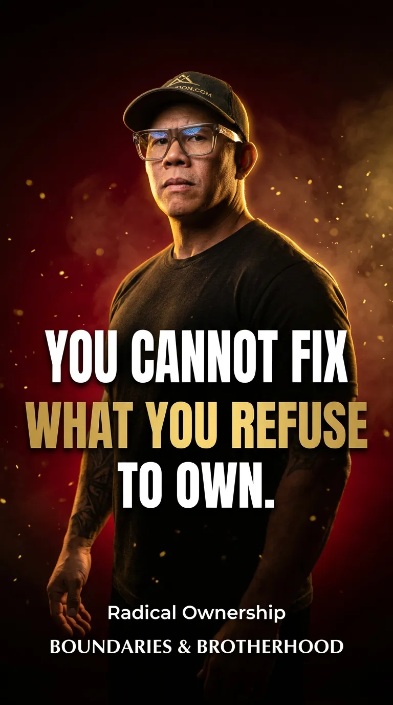 You cannot fix a situation you refuse to take ownership of. 