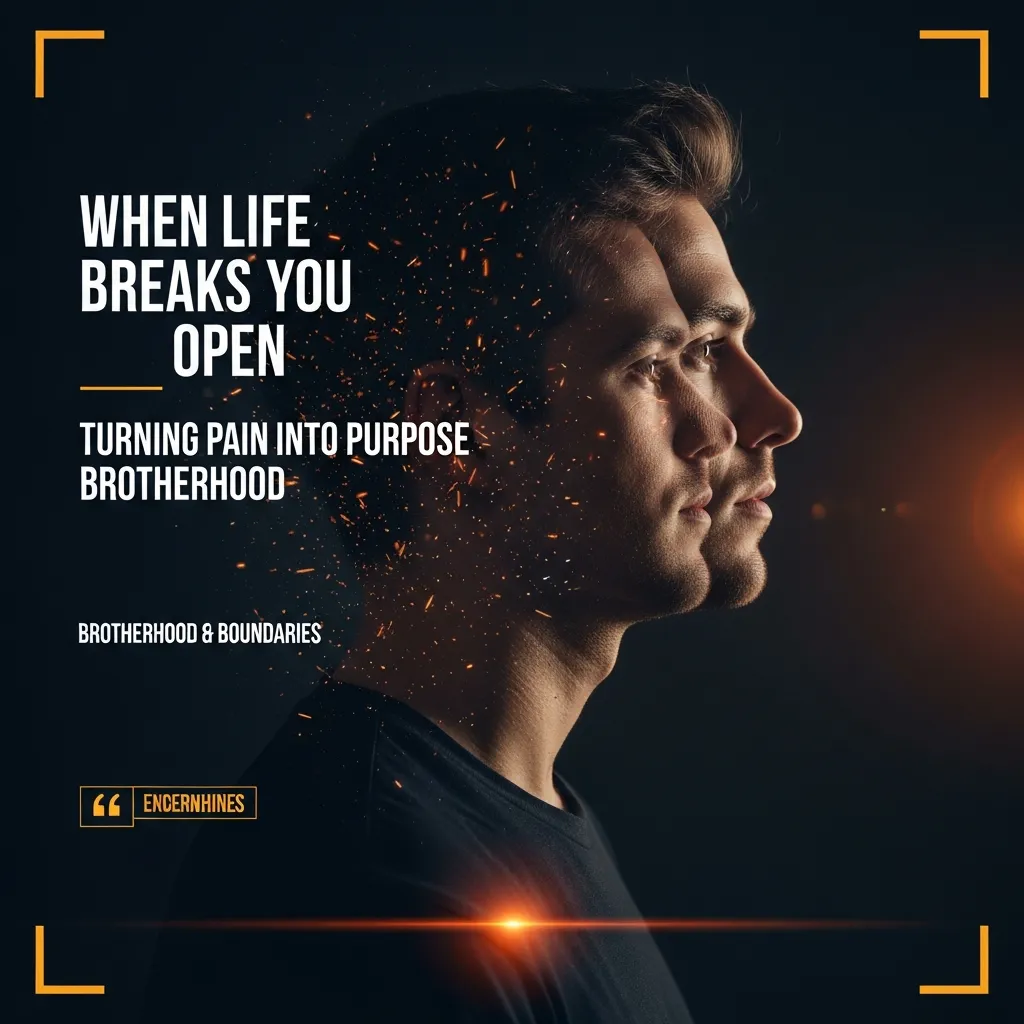 When Life Breaks You Open: Turning Pain Into Purpose, Brotherhood, and Boundaries