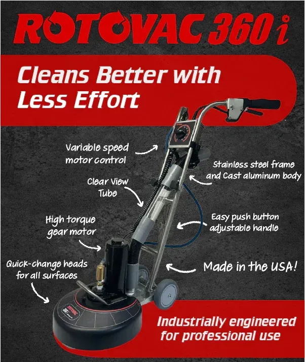Be Your own Boss Build a 6-Figure Carpet Cleaning Empire with the 360I Rotary Wand