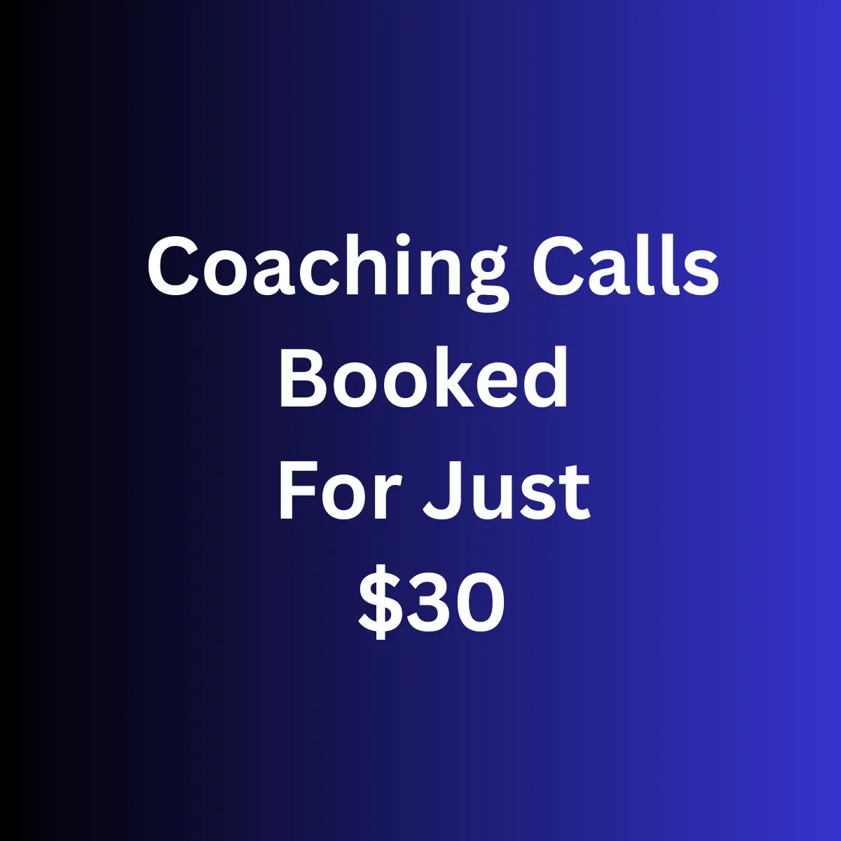 Coaching Calls Book for Just $30