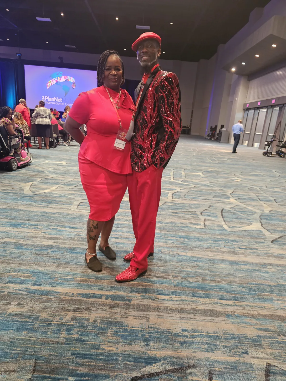 architectural photography of building with people in it during nighttime