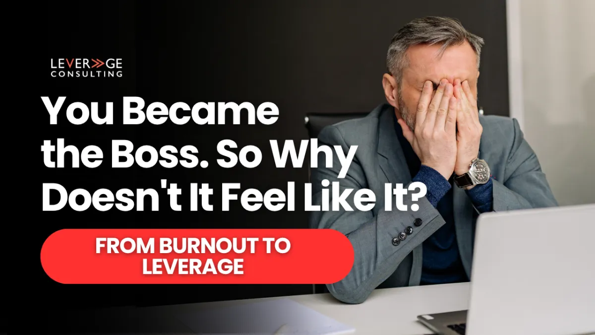 You Became the Boss. So Why Doesn't It Feel Like It?