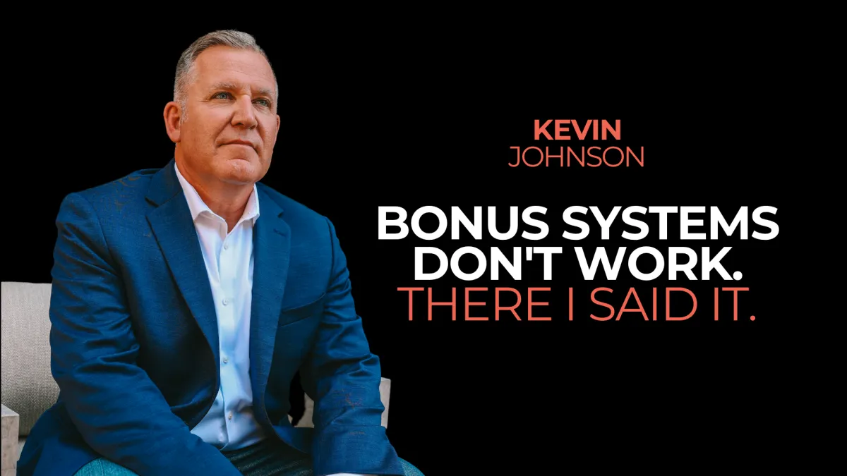 Bonus Systems Don't Work. There. I Said It.