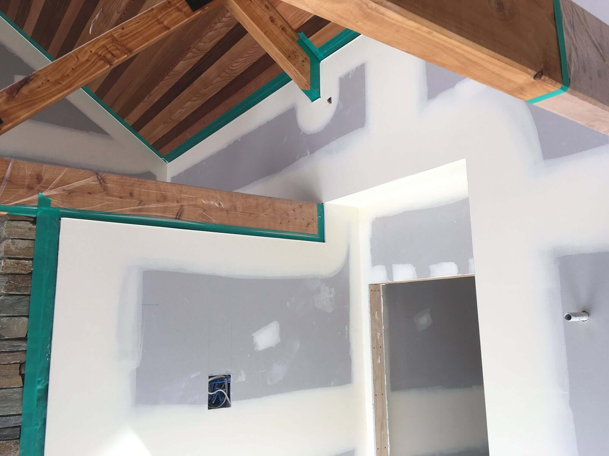 Interior plastering services completed in Kaikoura