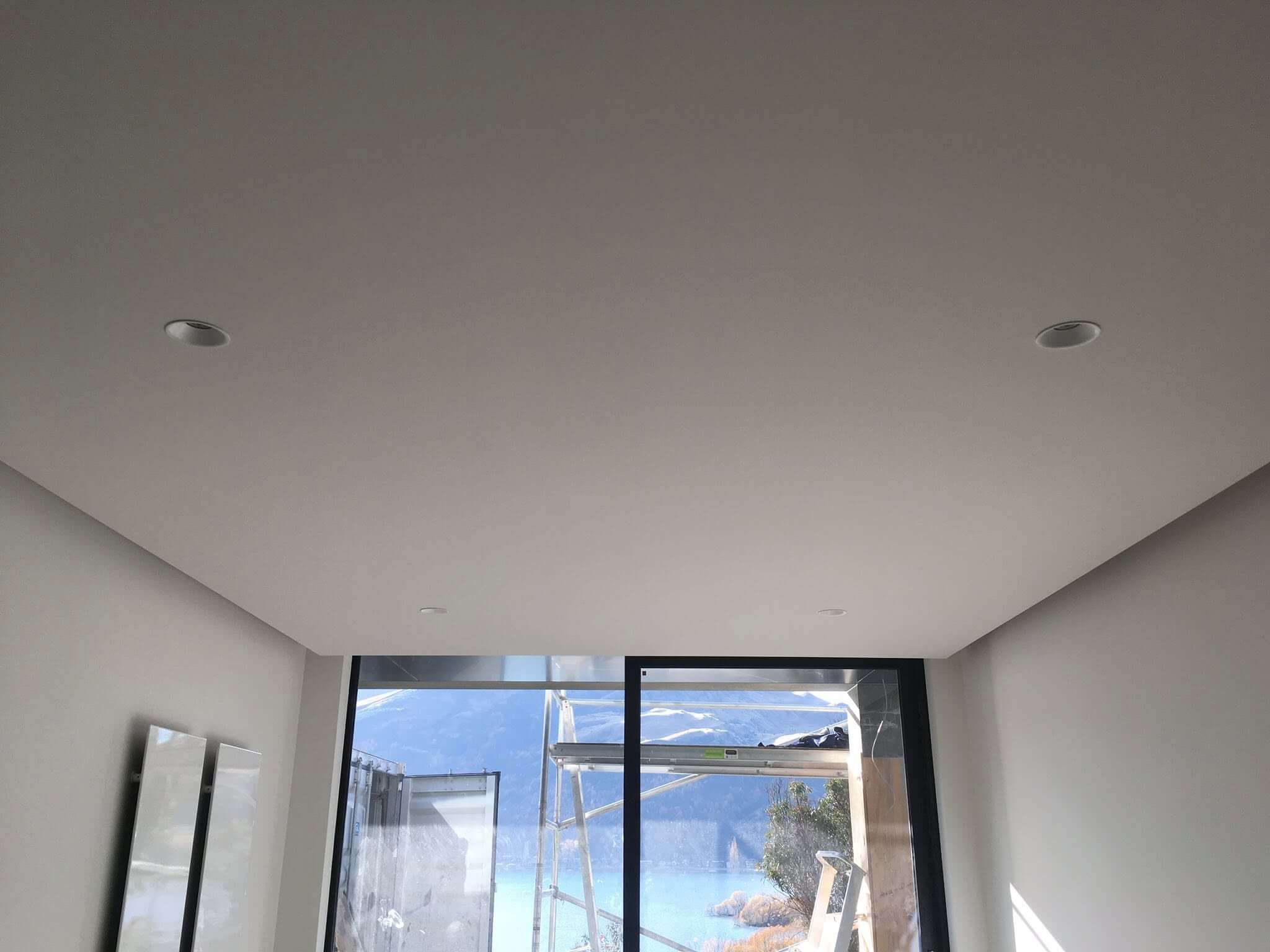 Commercial and architectural plastering and painting project in Kaikoura