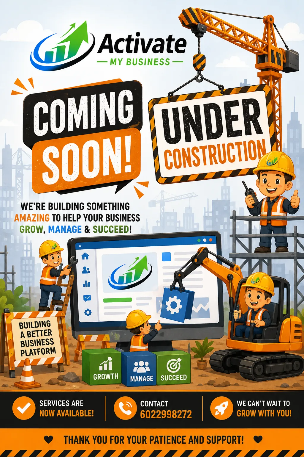under construction website 