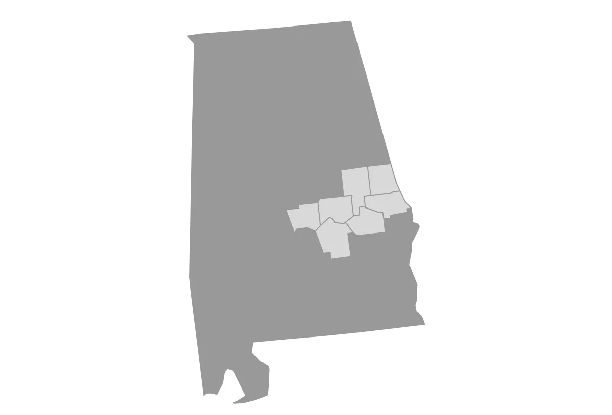 Funeral Home Service Areas