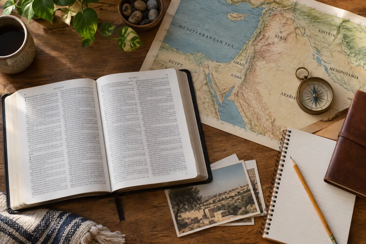 The Bible Happened in Real Places: Why Geography Changes the Way Kids Read Scripture