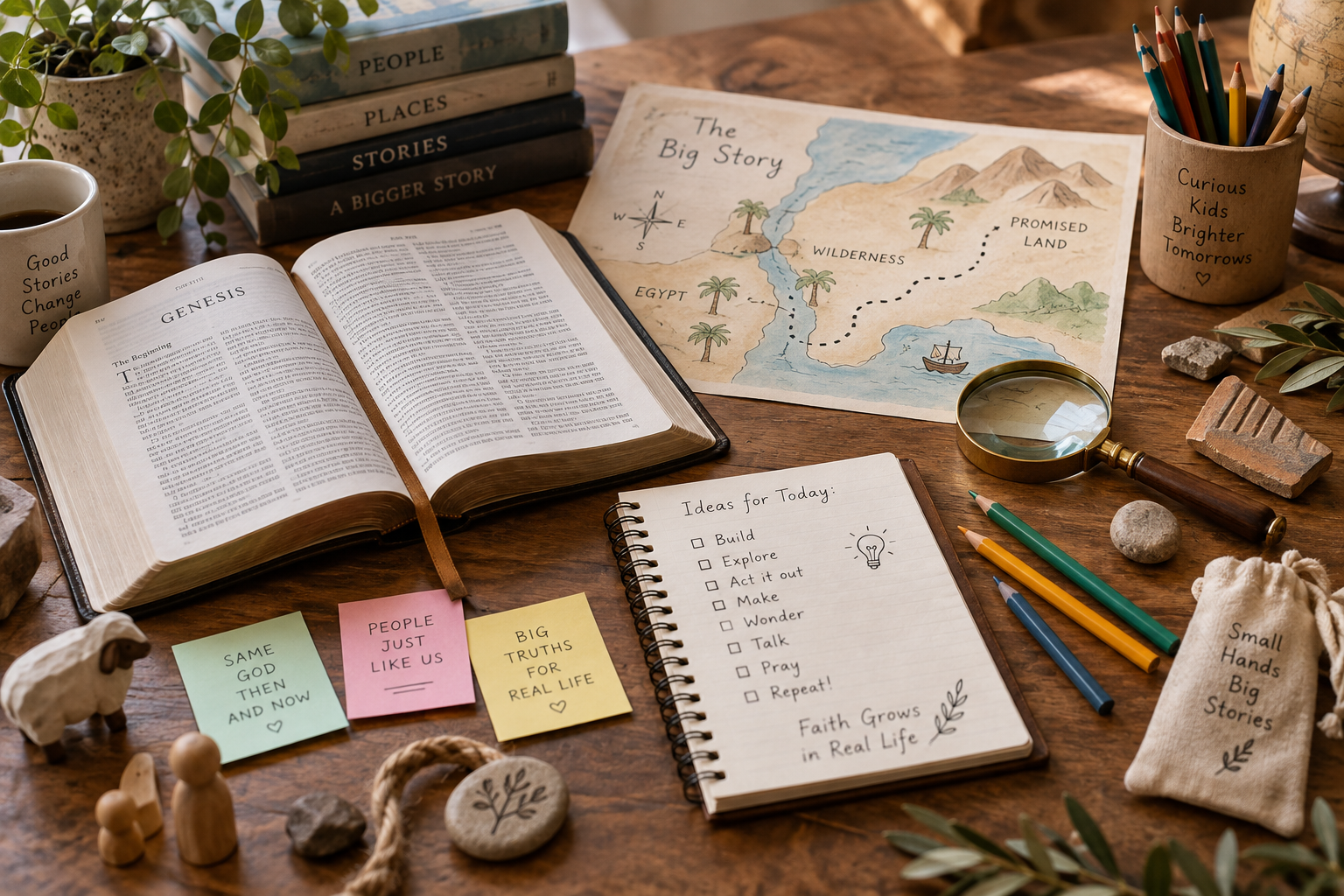 7 Screen-Free Bible Activities for Kids That Don’t Feel Like Worksheets