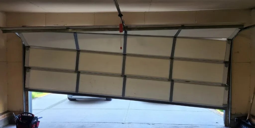 Broken Garage Door Cable